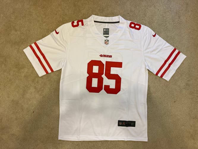 NEW - Men's Stitched Nike Jersey - George Kittle Joel Embiid Michael Jordan and Larry Bird - Large