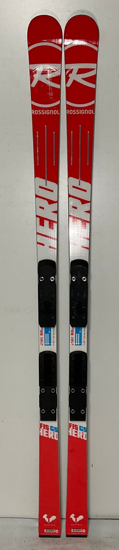Used Rossignol 182cm Hero FIS GS Race Skis Without Bindings (481L)