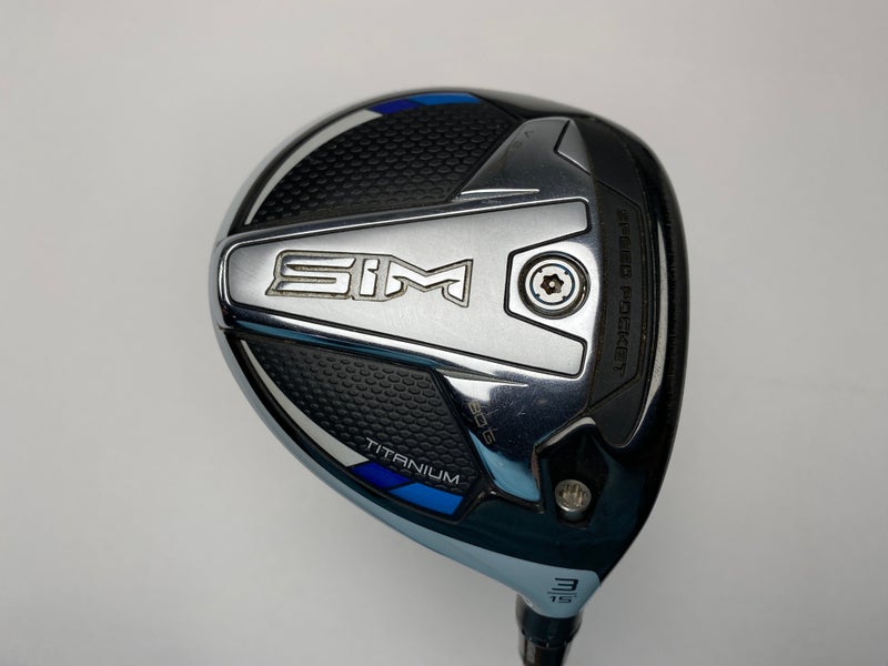Taylormade SIM Ti 3 Fairway Wood 15* Fujikura Ventus 6-S Stiff Graphite Mens RH