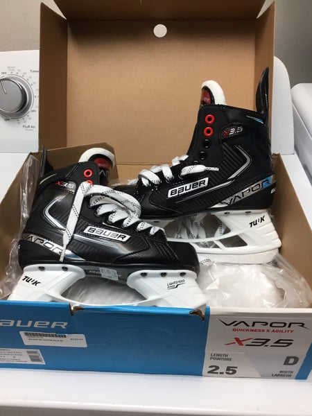 Bauer Vapor X3.5 Jr size 2.5D Hockey Skate