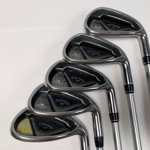 Callaway X2 Hot Iron Set 7-PW+SW Ladies Graphite Womens RH