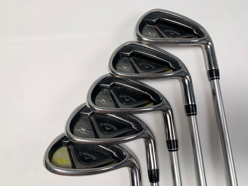 Callaway X2 Hot Iron Set 7-PW+SW Ladies Graphite Womens RH