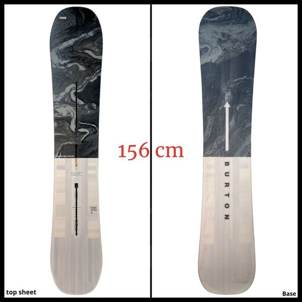 1376 Burton Flight Attendant Directional Camber Mens Snowboard Size 156 cm