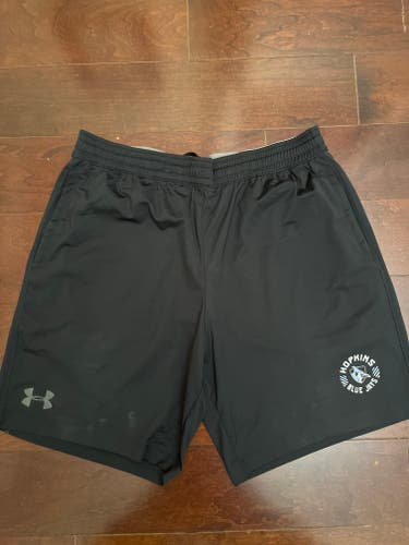 Black johns Hopkins Lacrosse Shorts - XL