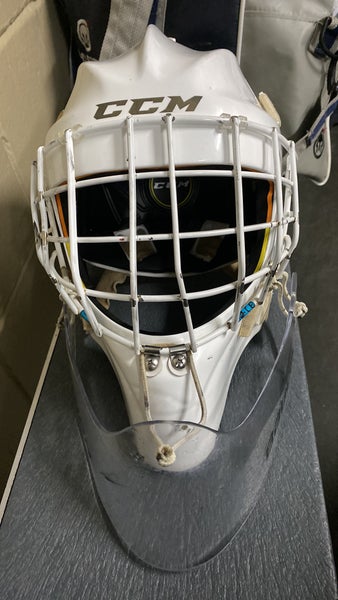 Used CCM Pro Stock Axis Pro Goalie Mask