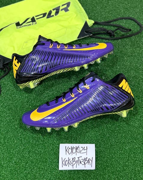 Nike Vapor Carbon Elite 2.0 TD Football Cleats Purple 657441