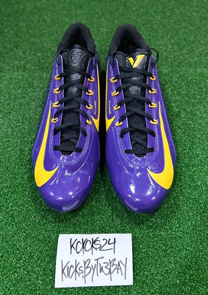 Nike Vapor Carbon 2.0 Elite Football Cleats Men\'s 15 Black Purple Athletic Shoes Nike Vapor Carbon 2.0 Elite Football Cleats Men main image 2