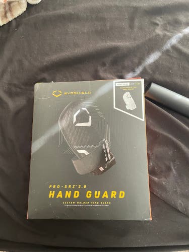 White New Senior EvoShield Wrist Guards