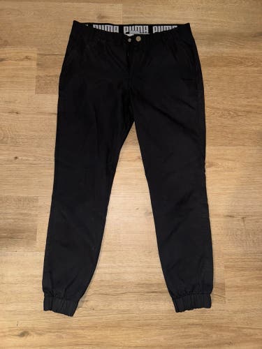 Black Puma Pants