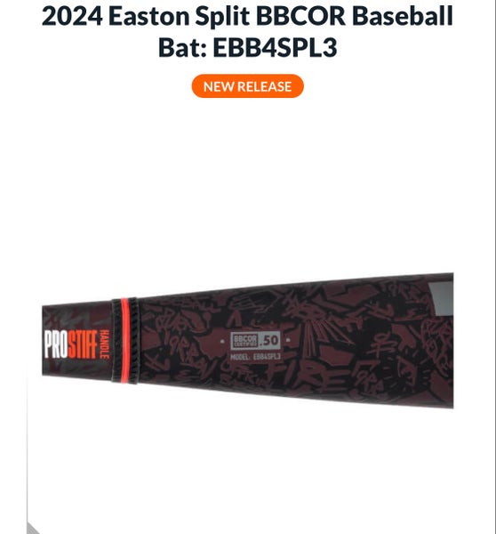 2024 Easton Split (-3) BBCOR Baseball Bat - EBB4SPL3