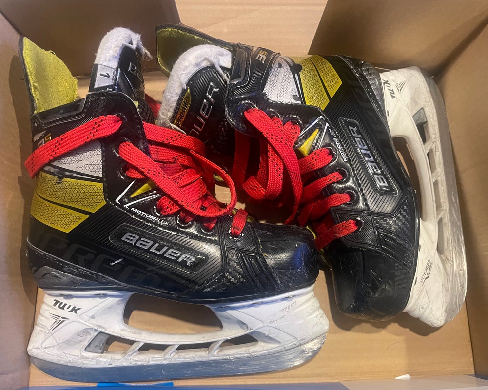 Bauer Supreme 3S Hockey Skates Size 1
