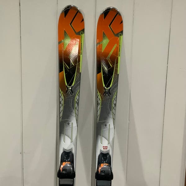 K2 A.M.P. Impact Skis - Marker MX 11.0 TC Bindings 2013