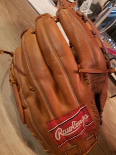 vintage Infield 12" gold glove Heart of the Hide Baseball Glove