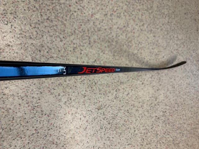 New Intermediate Right Handed CCM JetSpeed Team Hockey Stick P80 Pro Stock