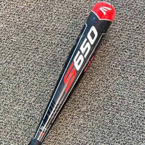 Used BBCOR Certified Easton S650 Alloy Bat -3 29OZ 32"