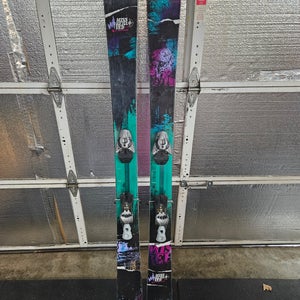 Women's K2 159 cm All Mountain Missbehaved Skis With Bindings Max Din 10