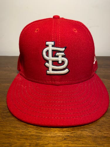 7 3/8 St. Louis Cardinals Used New Era 5950 Fitted Hat