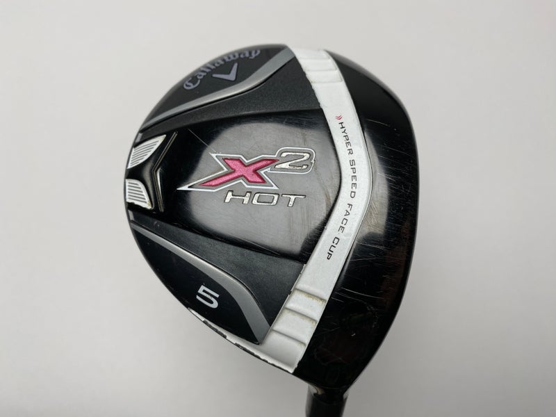 Callaway X2 Hot 5 Fairway Wood 18* Ladies Graphite Womens RH Undersize Grip