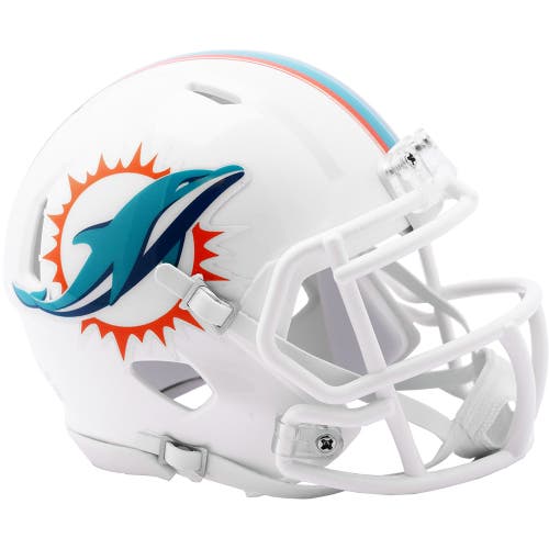 Riddell Speed Miami Dolphins Mini Helmet White