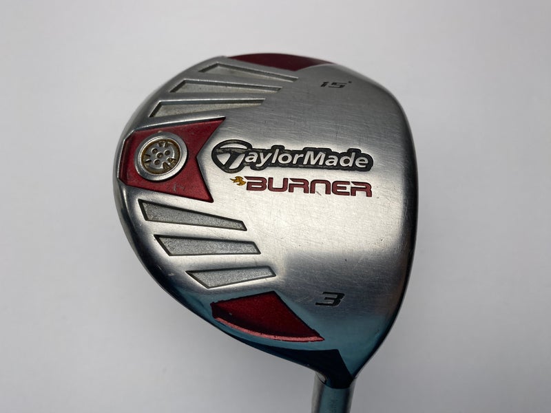Taylormade 2007 Burner Steel 3 Fairway Wood 15* REAX SuperFast 50g Regular RH