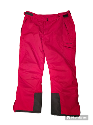 Red Men's Adult Used XXL Snow Pants