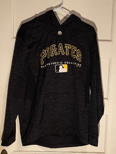 Pittsburgh Pirates Men's Medium Majestic MLB Authentic Collection Sweatshirt