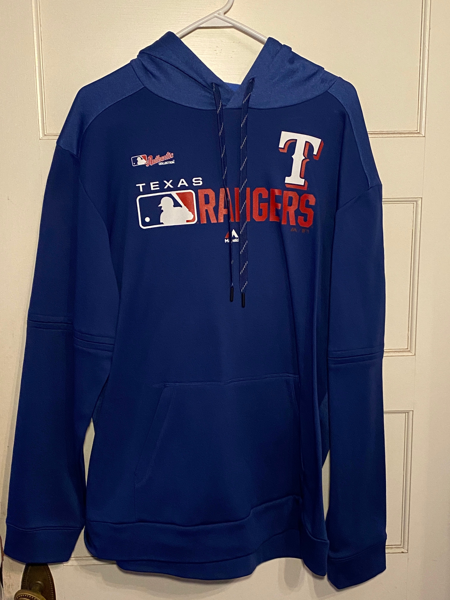 Texas Rangers XL Majestic MLB Authentic Collection Sweatshirt