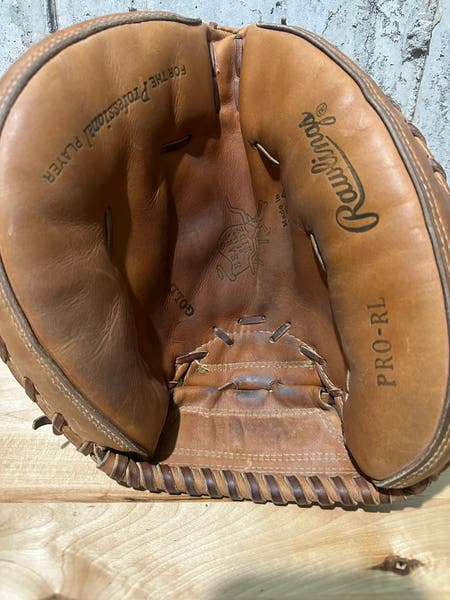 ビンテージ！ローリングスＲＬ-1キャッチャーミット！プロ 中古品 ローリングス Rawlings ハイパーテック ソフトボール用