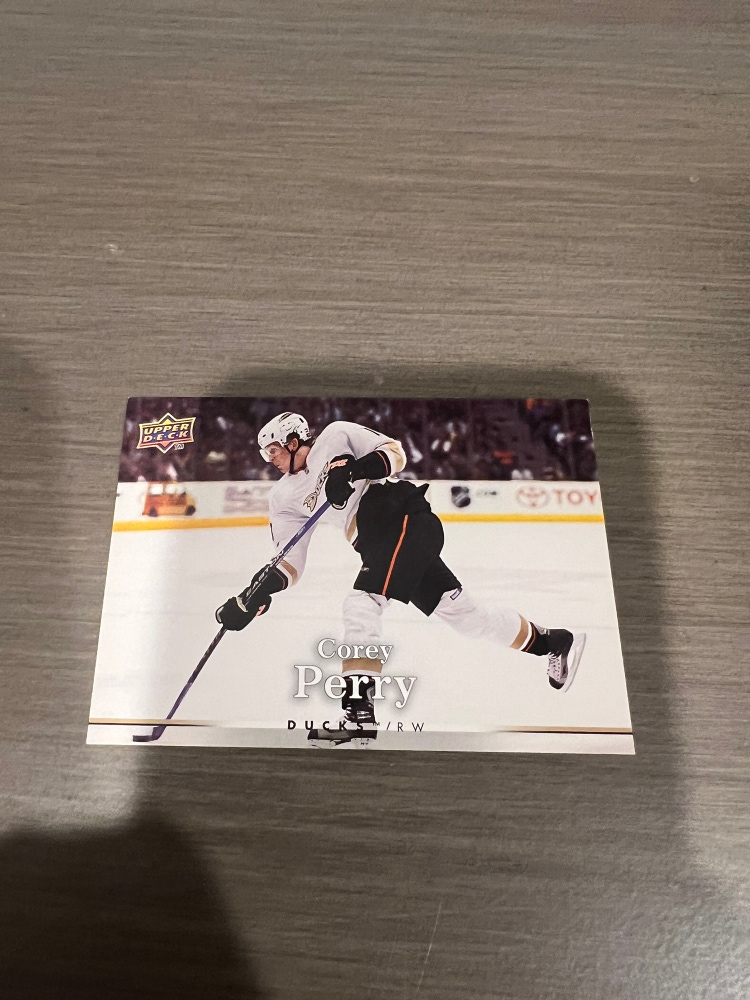 Upper Deck Corey Perry Anaheim Ducks Hockey Card