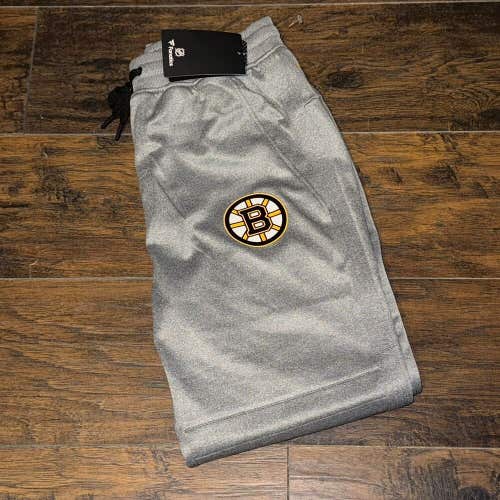 Boston Bruins NHL Fanatics Authentic Pro Athletic Jogger Pants Men's Gray Sz Med