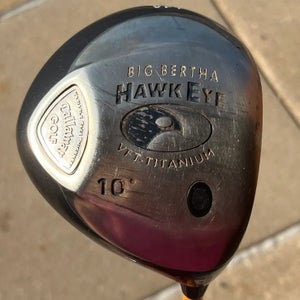 Used Callaway Big Bertha Hawk Eye Right Driver 10