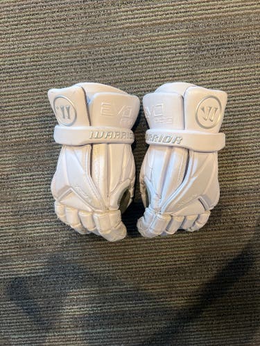 Used Player's Warrior 12" Evo Pro Lacrosse Gloves