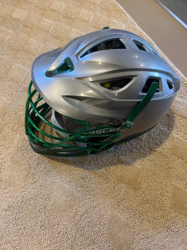 Used Grey/Green Cascade R Helmet