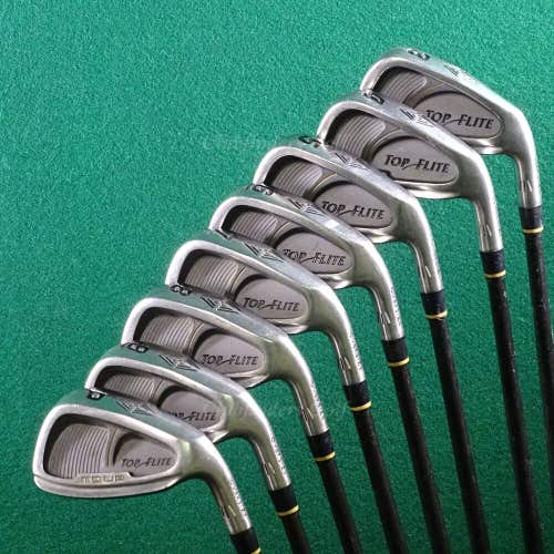 Top Flite Tour 3-PW Iron Set Factory Fenwick Muscle S-90 Graphite Firm