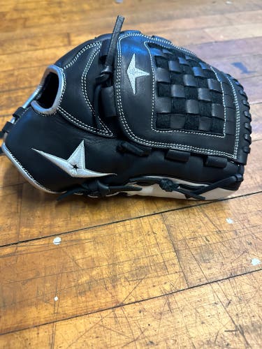 New All-Star 12" RHT FGWAS-1200CK Softball Glove Black