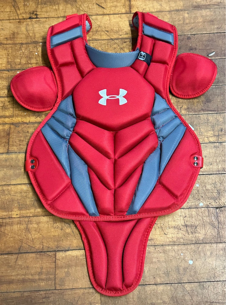 Under Armour UACPCC4-SRP Catcher's Chest Protector Scarlet