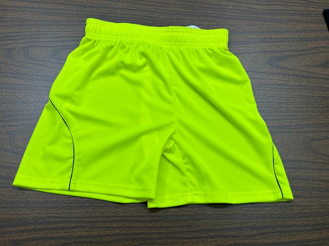 Badger Neon Yellow New Large Girls Shorts