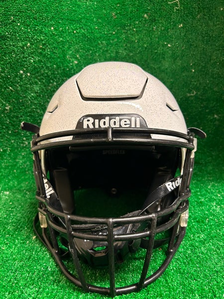 Adult Medium - Riddell Speedflex Football Helmet - White Sparkling