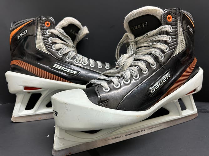 Used Bauer Pro Senior 12 Goalie Skates