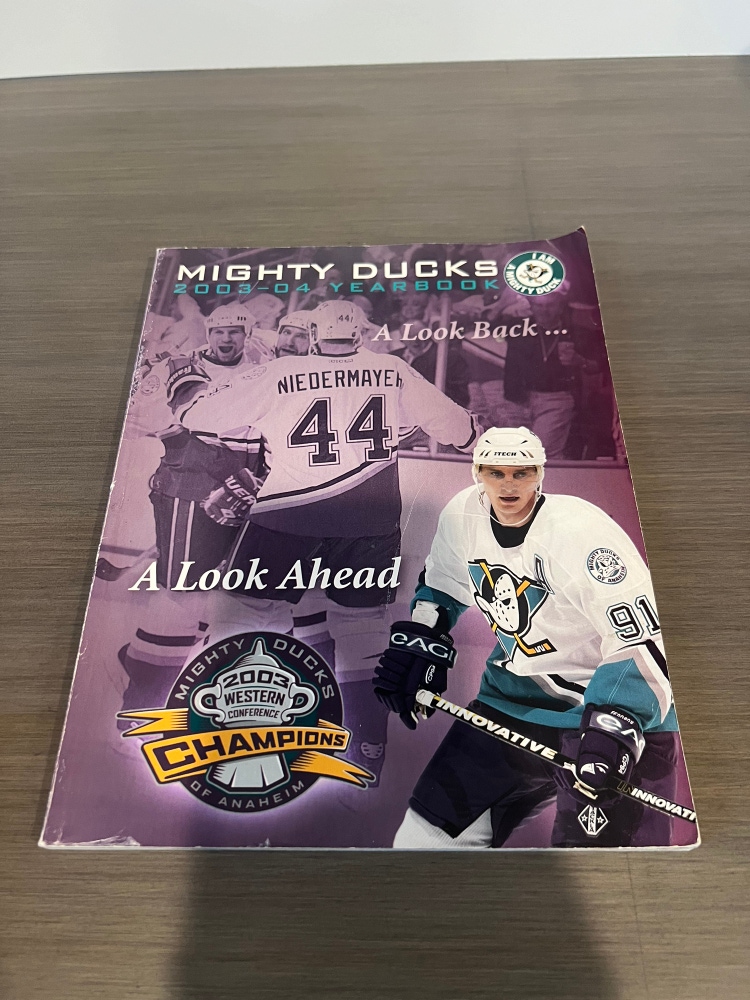 Mighty Ducks of Anaheim 2003-04 Yearbook