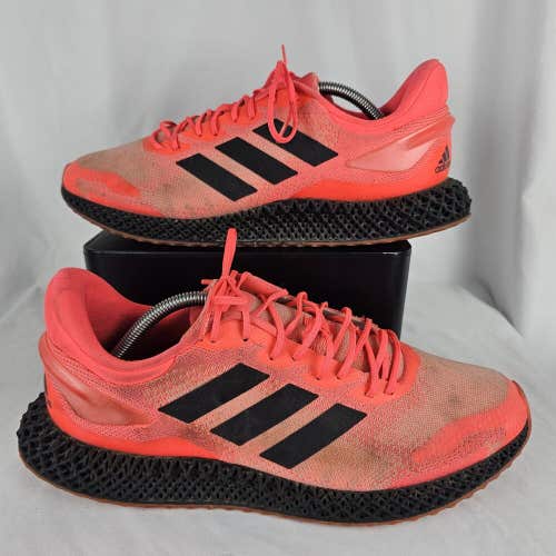 ADIDAS 4D 1.0 Signal Pink Athletic Running Training Shoes FV6956 Mens Size 10.5