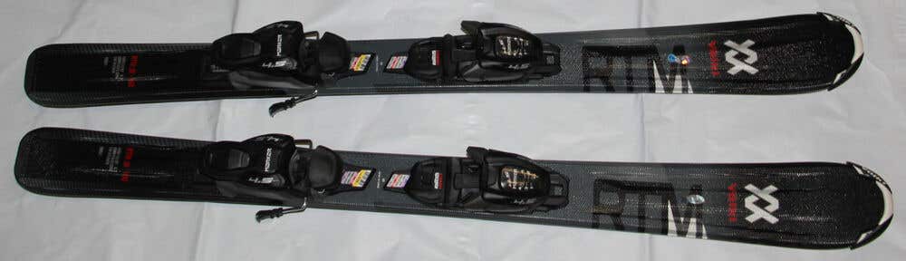 NEW 100cm Volkl RTM JR kids Skis + matching size adjustable motion 4.5 Bindings