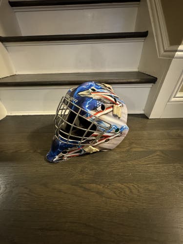 Junior Used Bauer NME 4 Goalie Mask
