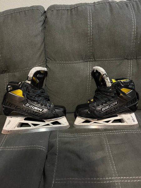 Used Bauer Regular Width Size 7 Supreme 3S pro Hockey Goalie Skates