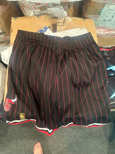 Chicago Bulls Pinstripe NBA shorts by Mitchell & Ness-NWT multiple sizes