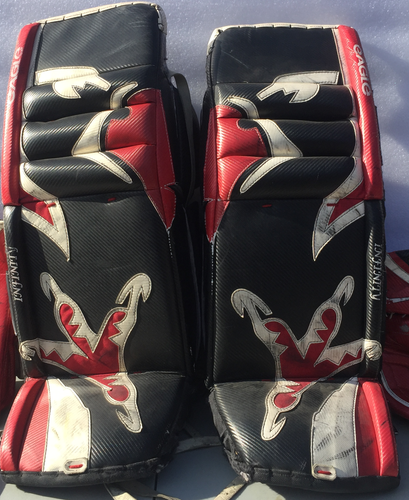Used Eagle PWM1 Pro Blocker and Vaughn 7400 Glove Infinity Eagle 36" Pro Pads- Chicago
