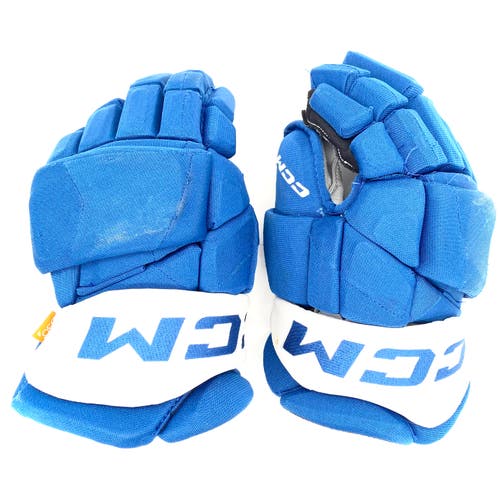 Used CCM HGPJSPP Gloves 14" Pro Stock - Colorado Avalanche (NHL)