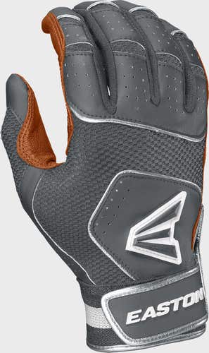 New Easton Adult gray caramel Walk off NX Batting Gloves