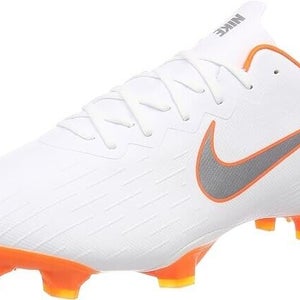 Nike Vapor 12 Pro FG Soccer Cleats White - Men's 9.5 / Women's 11  - MSRP $120