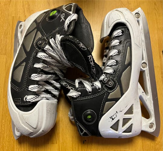 Used Reebok Regular Width Size 6.5 5K Hockey Goalie Skates